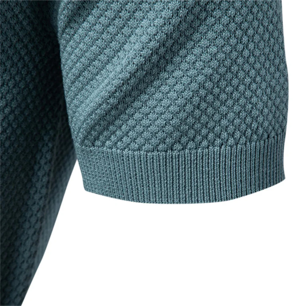 Neue V-Strickpolohemd Victus